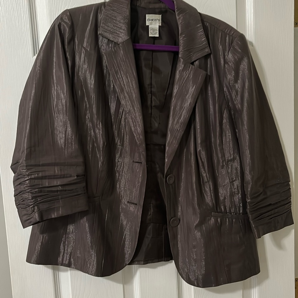Shimmery jacket
